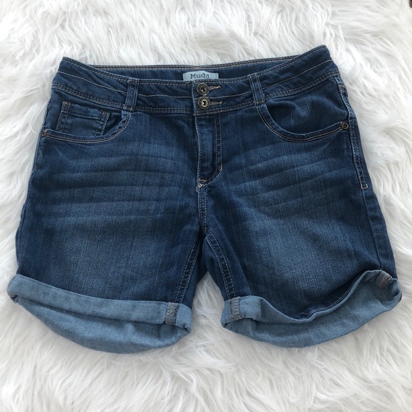 Mudd Other - Mudd Midi Denim Shorts